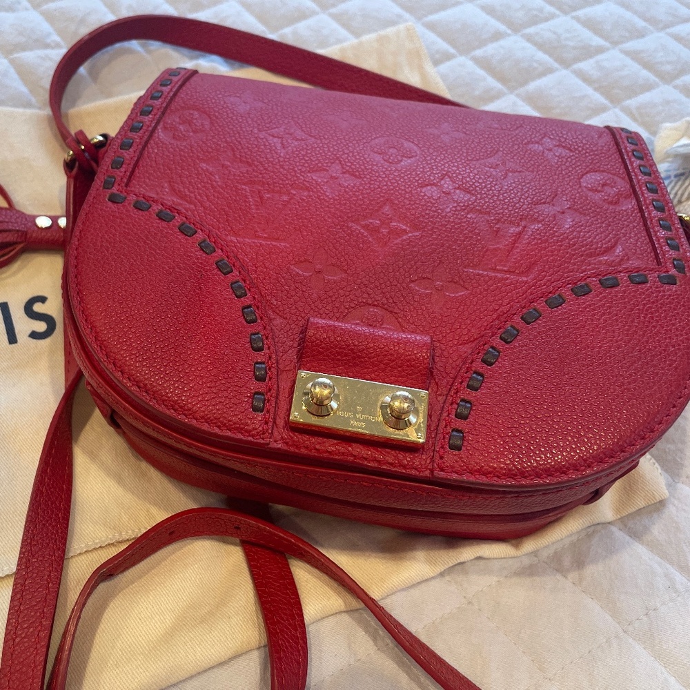 Louis Vuitton Red Bag